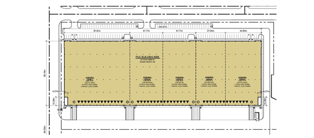 9095 - Building area 19,720 m2 (212,255 sf) 9095 - Building area 19,720 m2 (212,255 sf)